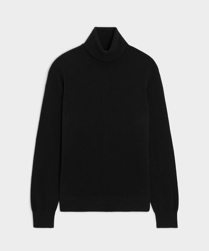 Cashmere Turtleneck - Black