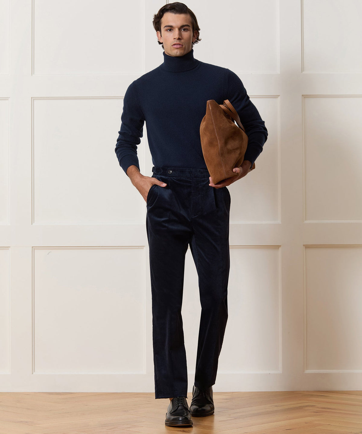 Cashmere Turtleneck - Navy