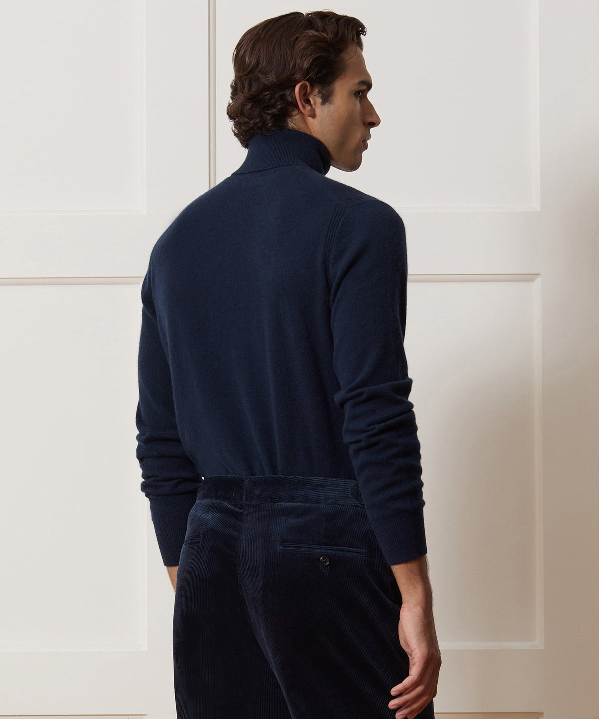 Cashmere Turtleneck - Navy