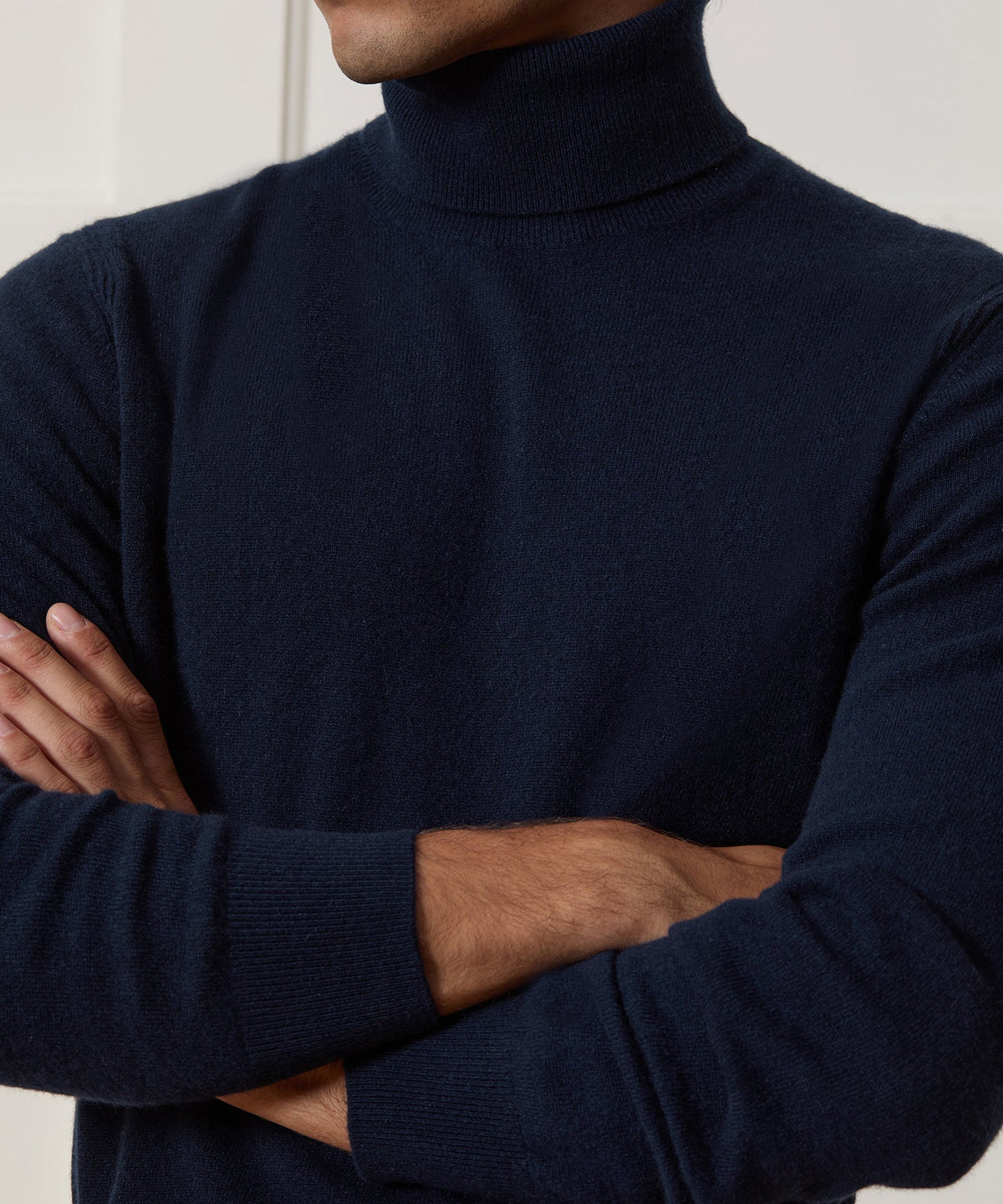 Cashmere Turtleneck - Navy