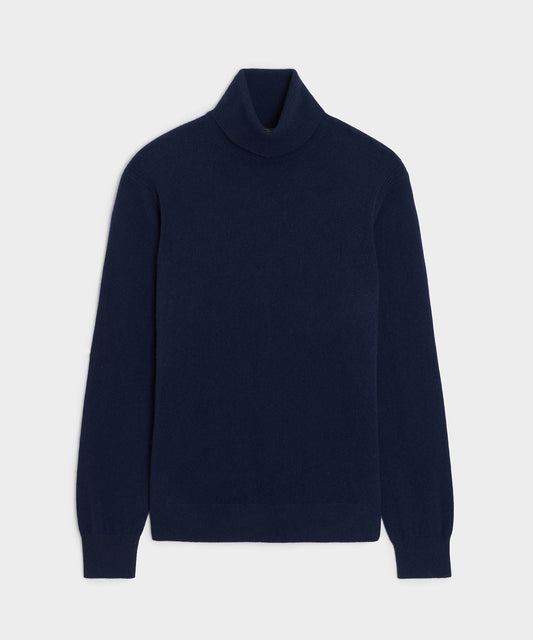 Cashmere Turtleneck - Navy