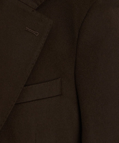 Italian Cashmere Wythe Jacket - Dark Brown