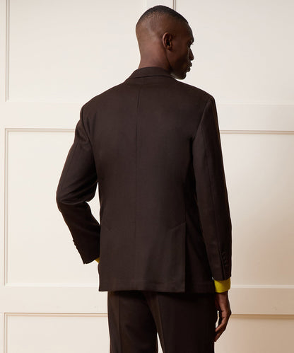 Italian Cashmere Wythe Jacket - Dark Brown