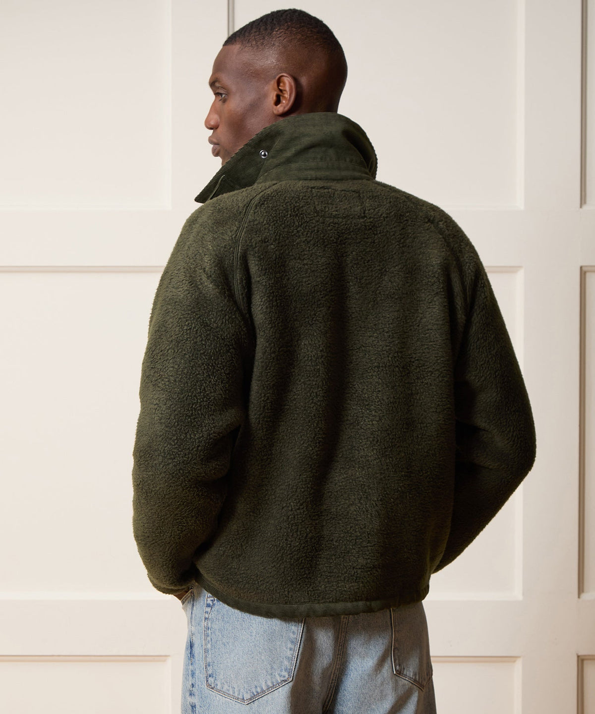 Barbour Fleece Transport Jacket - Sage