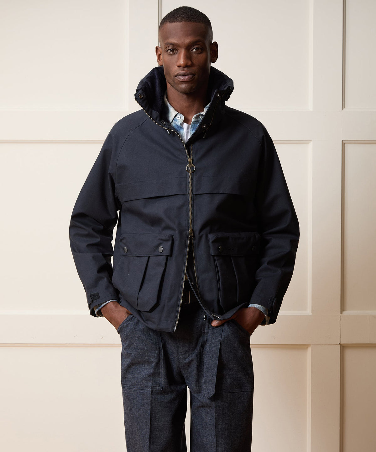 Barbour Waterproof Ursula Jacket - Navy