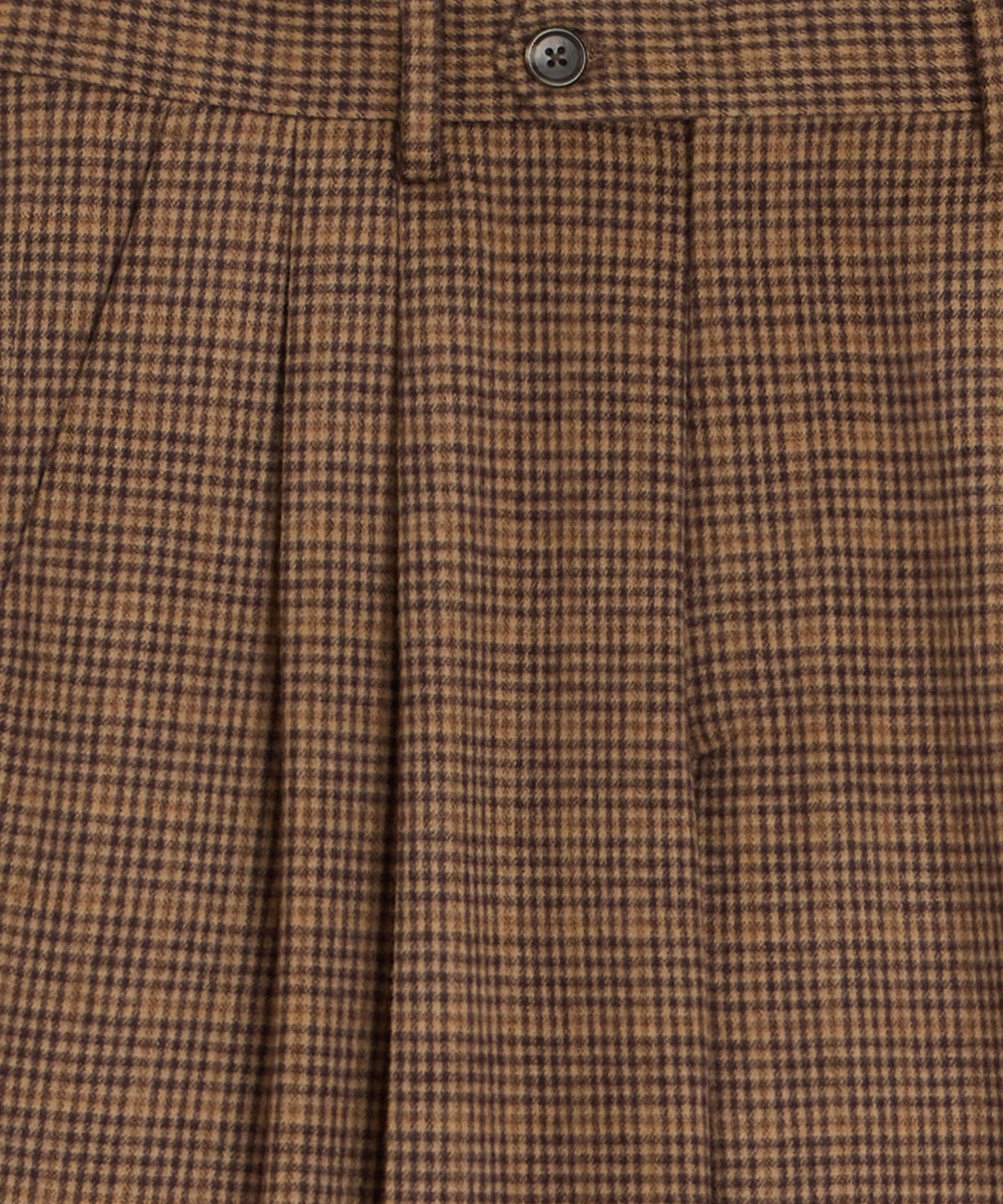 Italian Guncheck Wythe Trouser - Orange