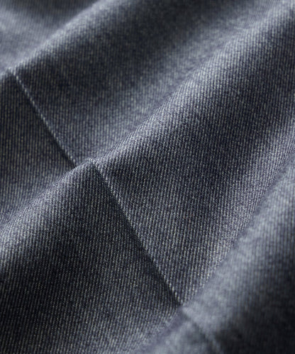 Italian Cashmere Side Tab Trouser - Indigo