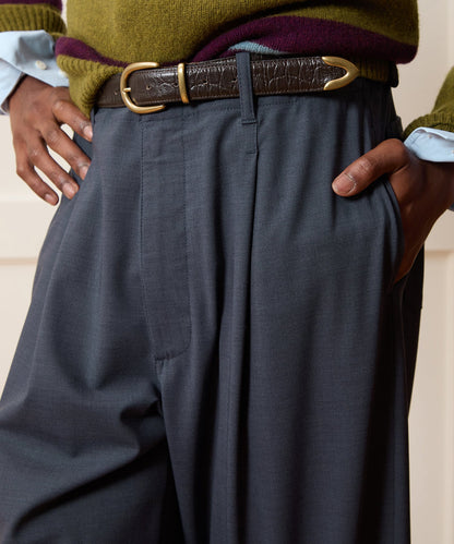 Italian Bedford Pant - Indigo