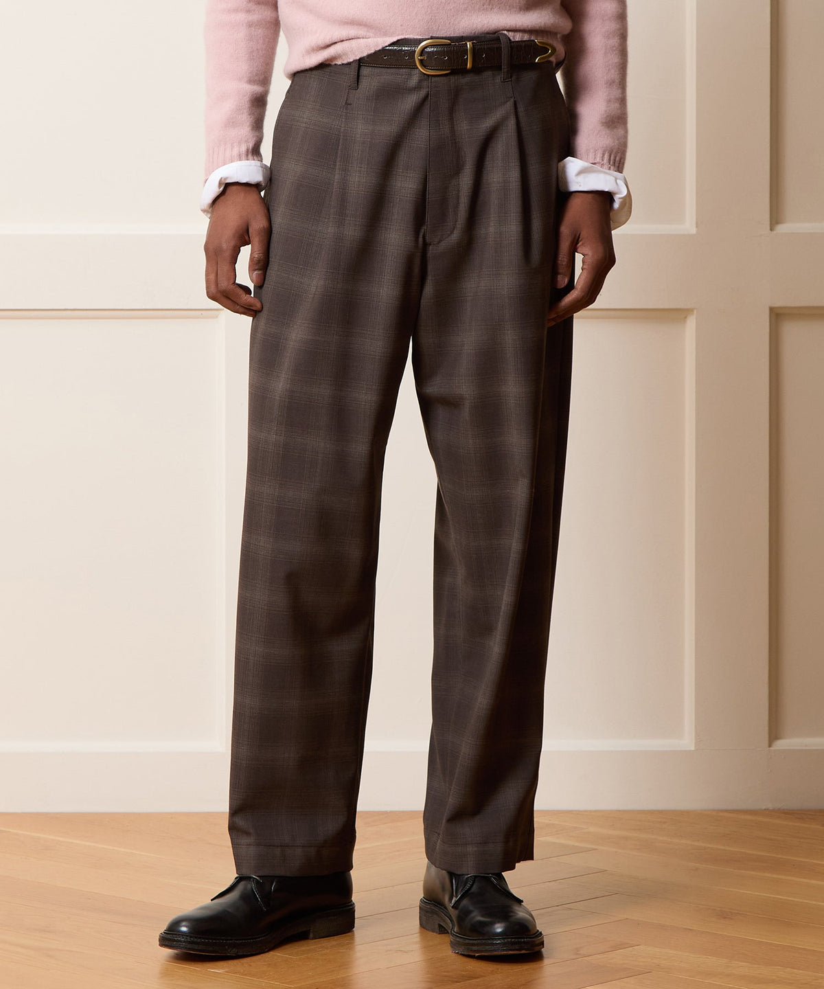 Italian Bedford Pant - Brown