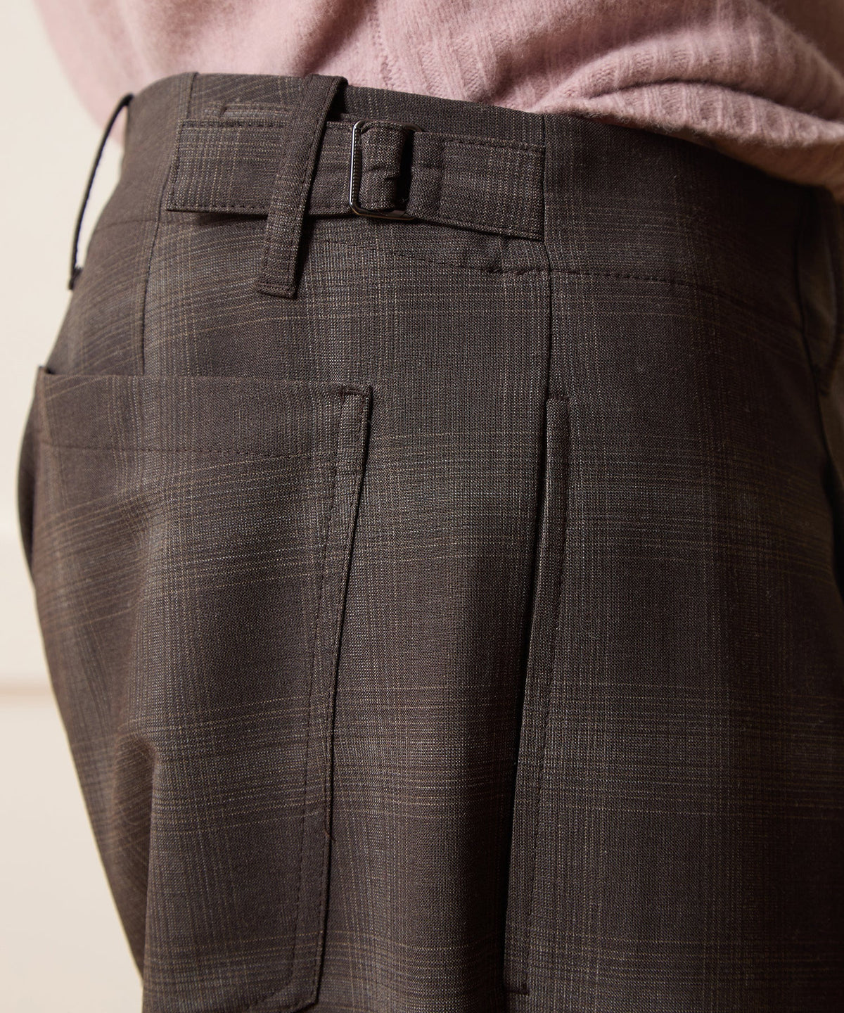 Italian Bedford Pant - Brown