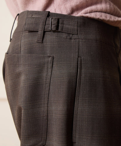 Italian Bedford Pant - Brown