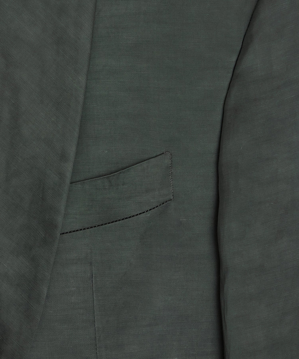 Italian Satin Dinner Jacket - Emerald Green
