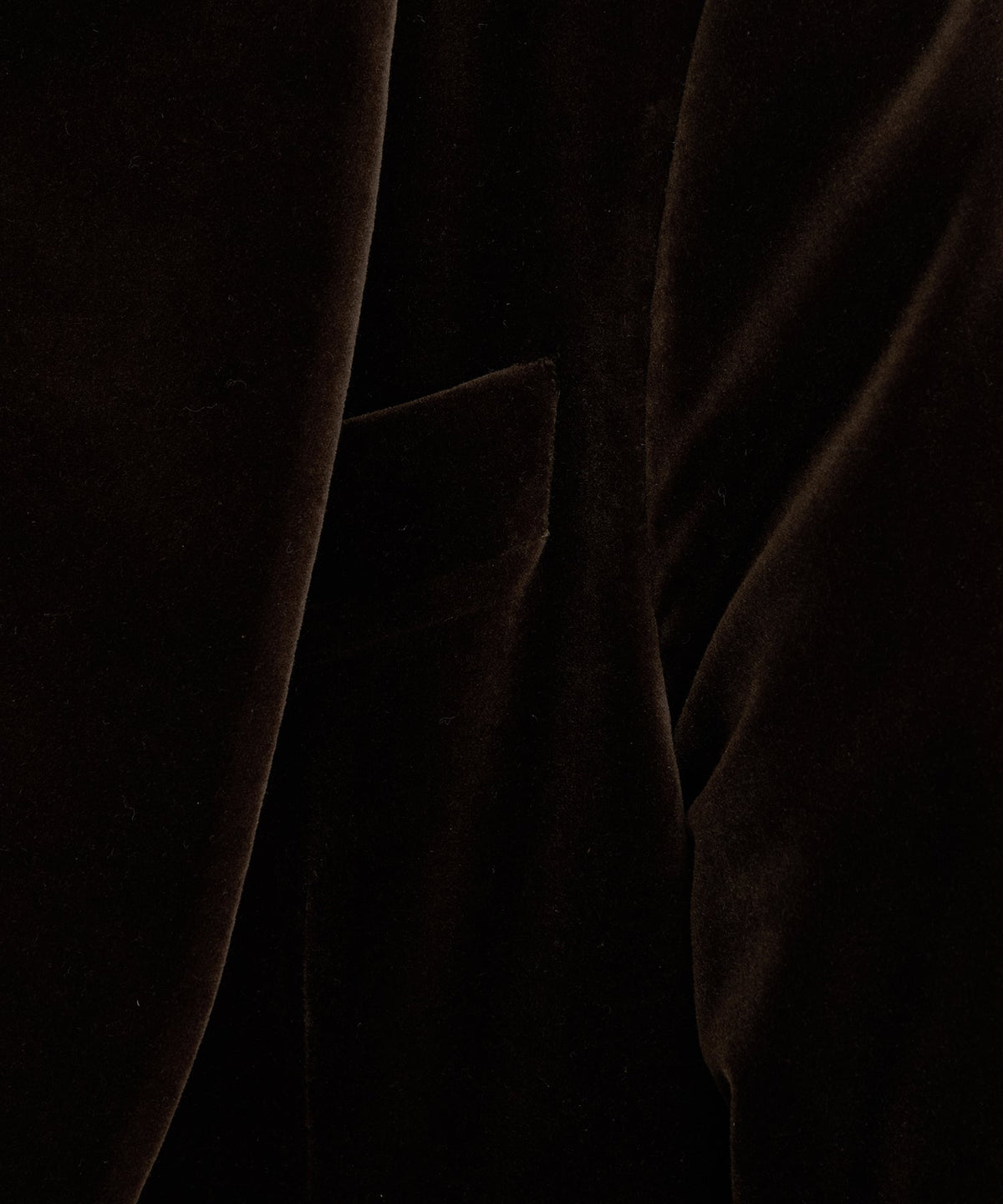 Italian Velvet Dinner Jacket - Brown