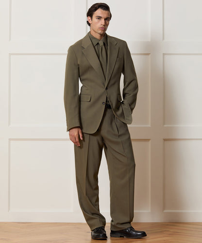 Italian Crepe Wythe Jacket - Olive