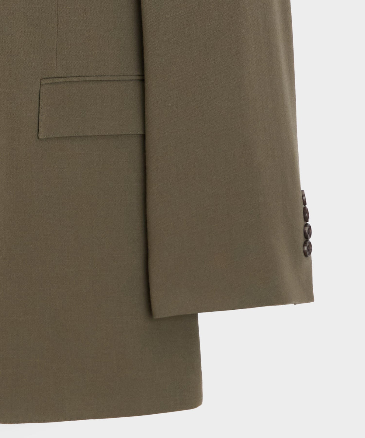 Italian Crepe Wythe Jacket - Olive
