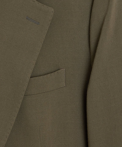 Italian Crepe Wythe Jacket - Olive