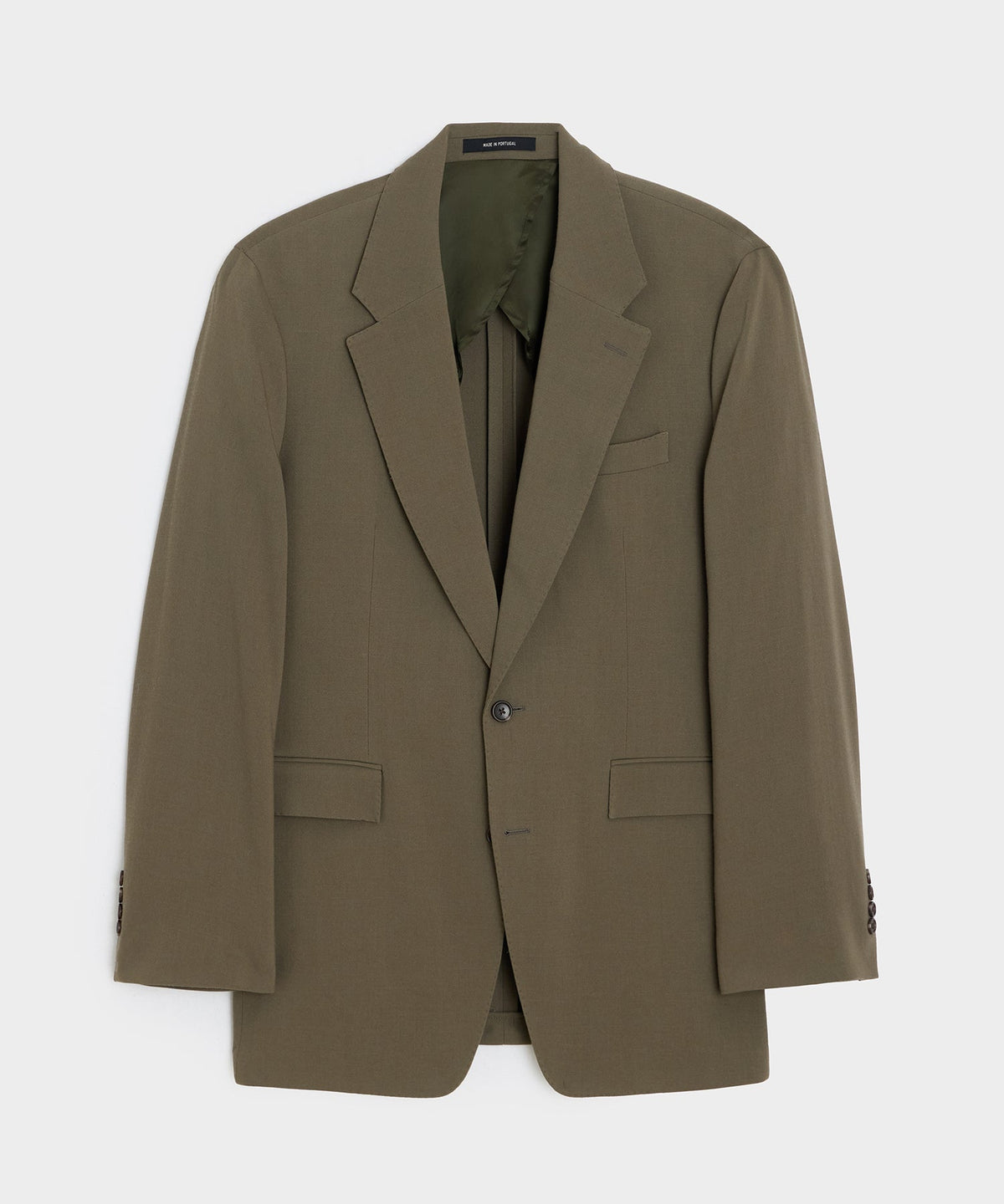 Italian Crepe Wythe Jacket - Olive