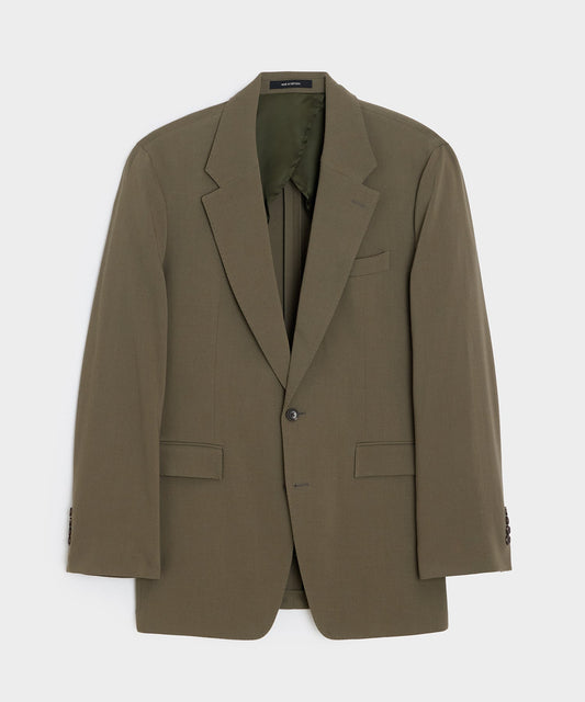 Italian Crepe Wythe Jacket - Olive