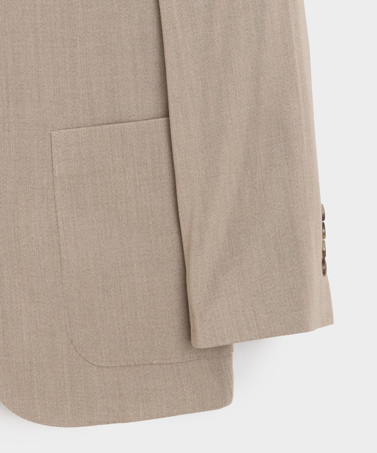Italian Cavalry Twill Madison Jacket - Tan