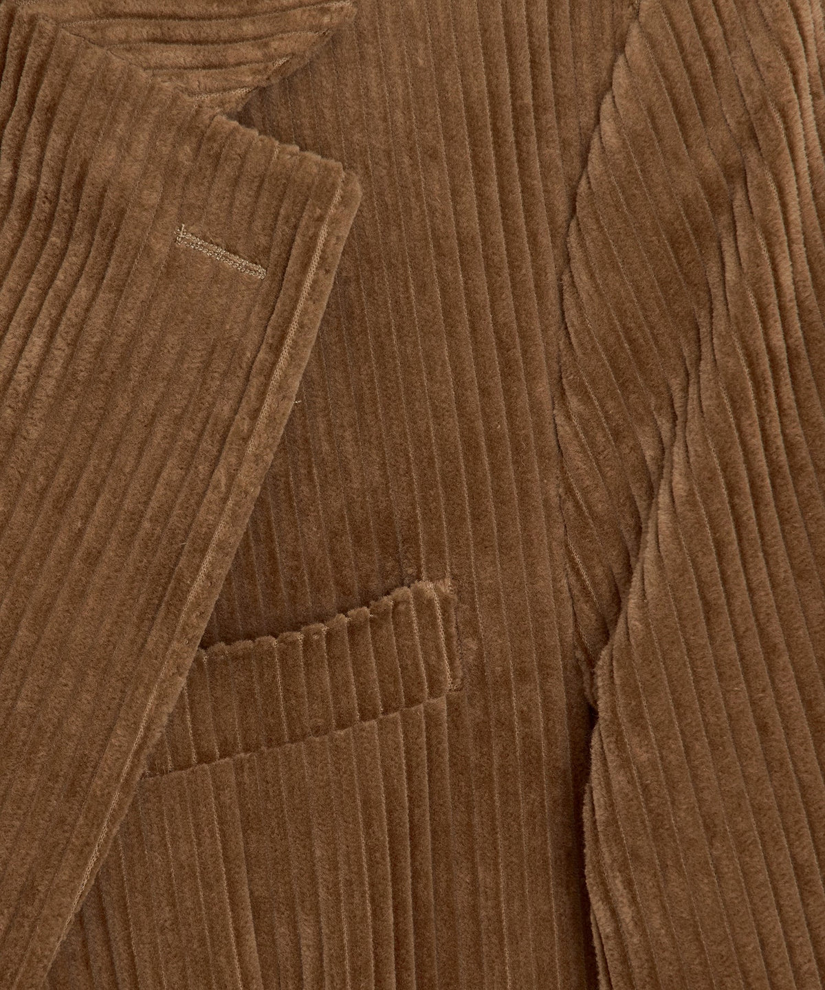 Italian Wide Wale Corduroy Madison Jacket - Brown