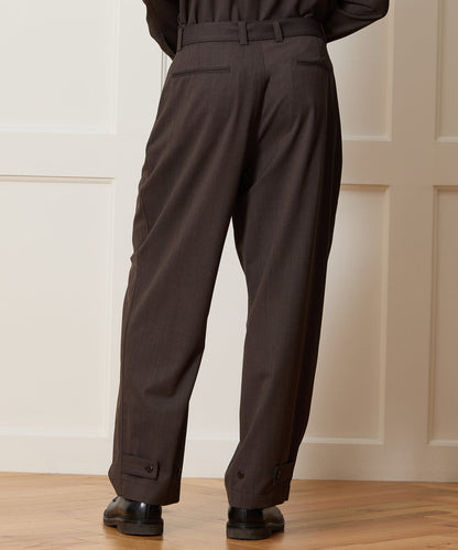 Italian Cavalry Twill Utility Trouser - Brown