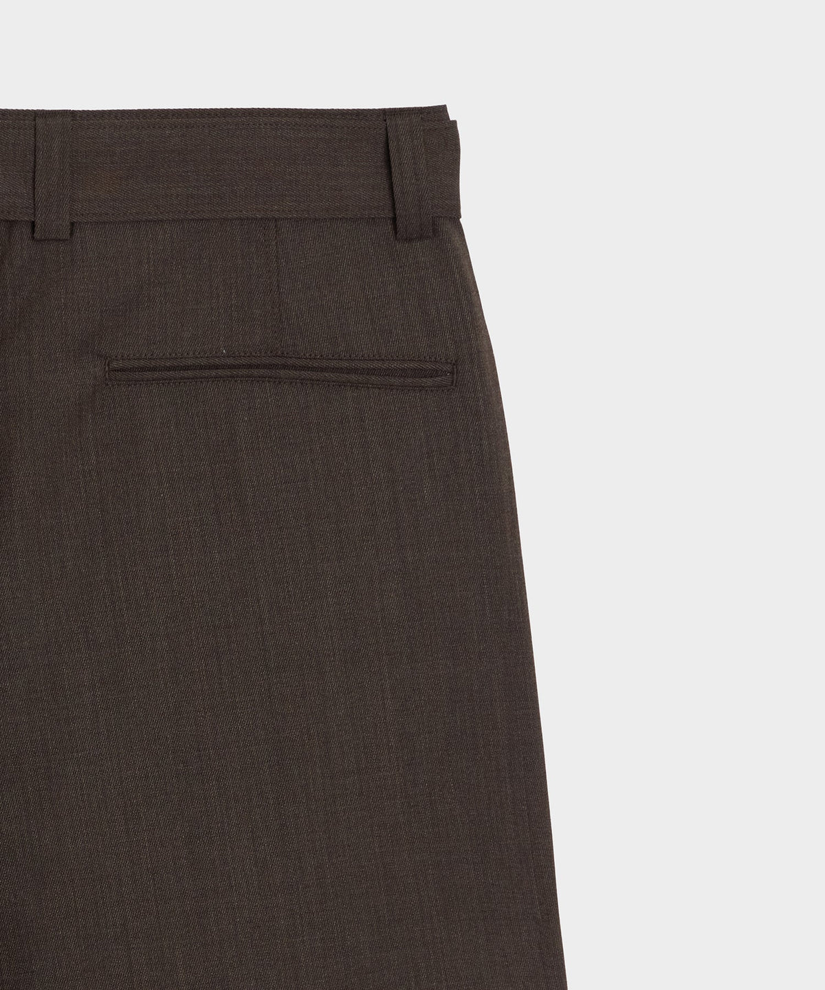 Italian Cavalry Twill Utility Trouser - Brown