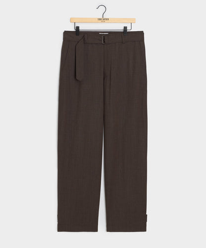 Italian Cavalry Twill Utility Trouser - Brown