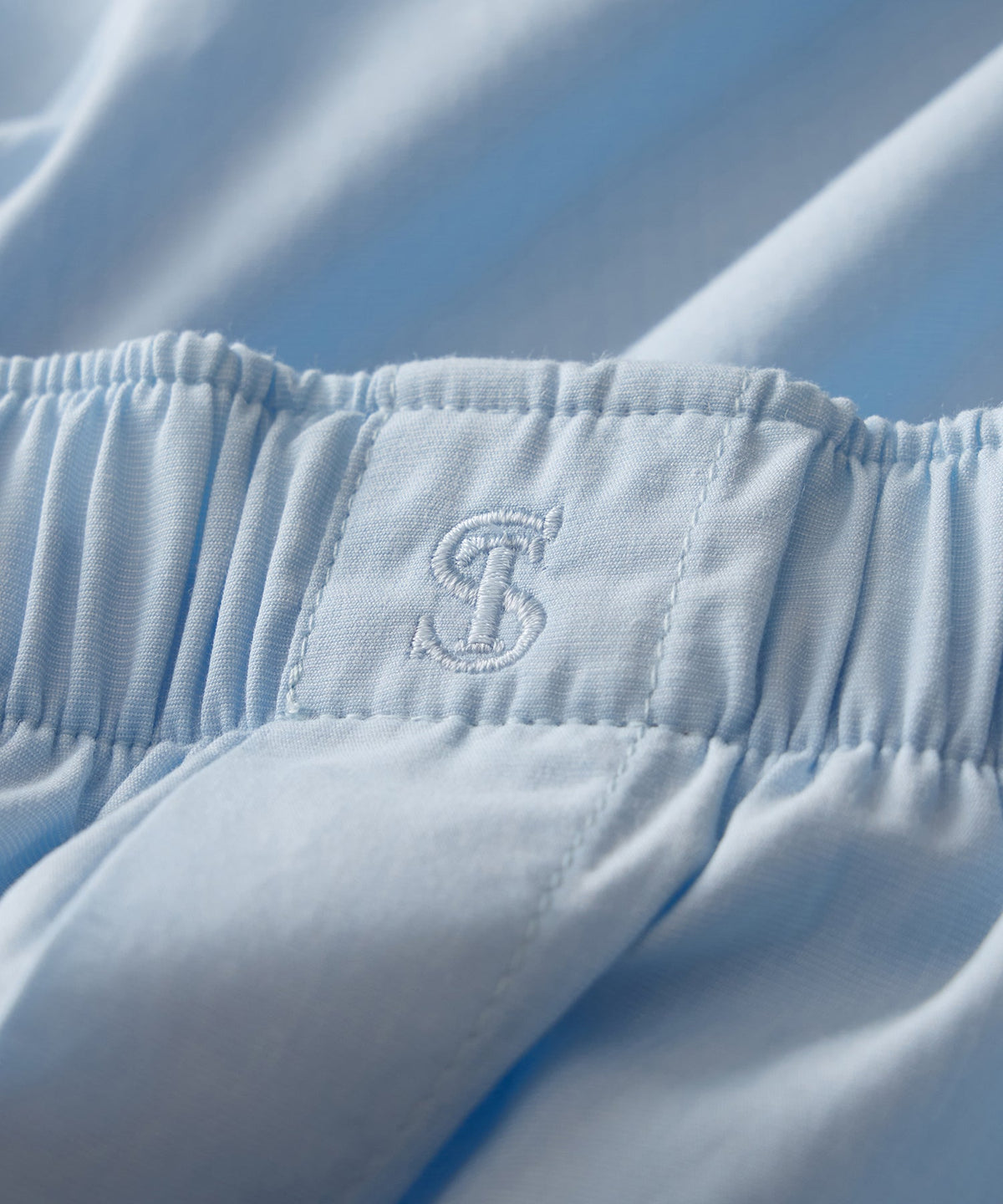 Portuguese Cotton Boxers - Cornflower