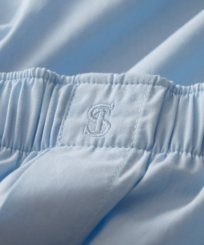 Portuguese Cotton Boxers - Cornflower