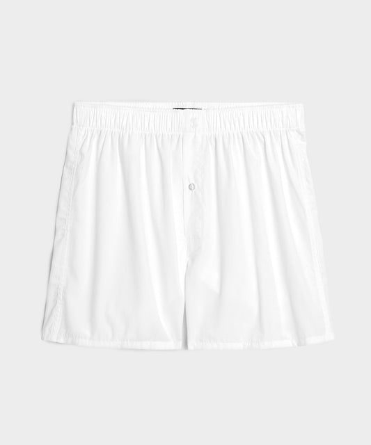 Portuguese Cotton Boxers - White
