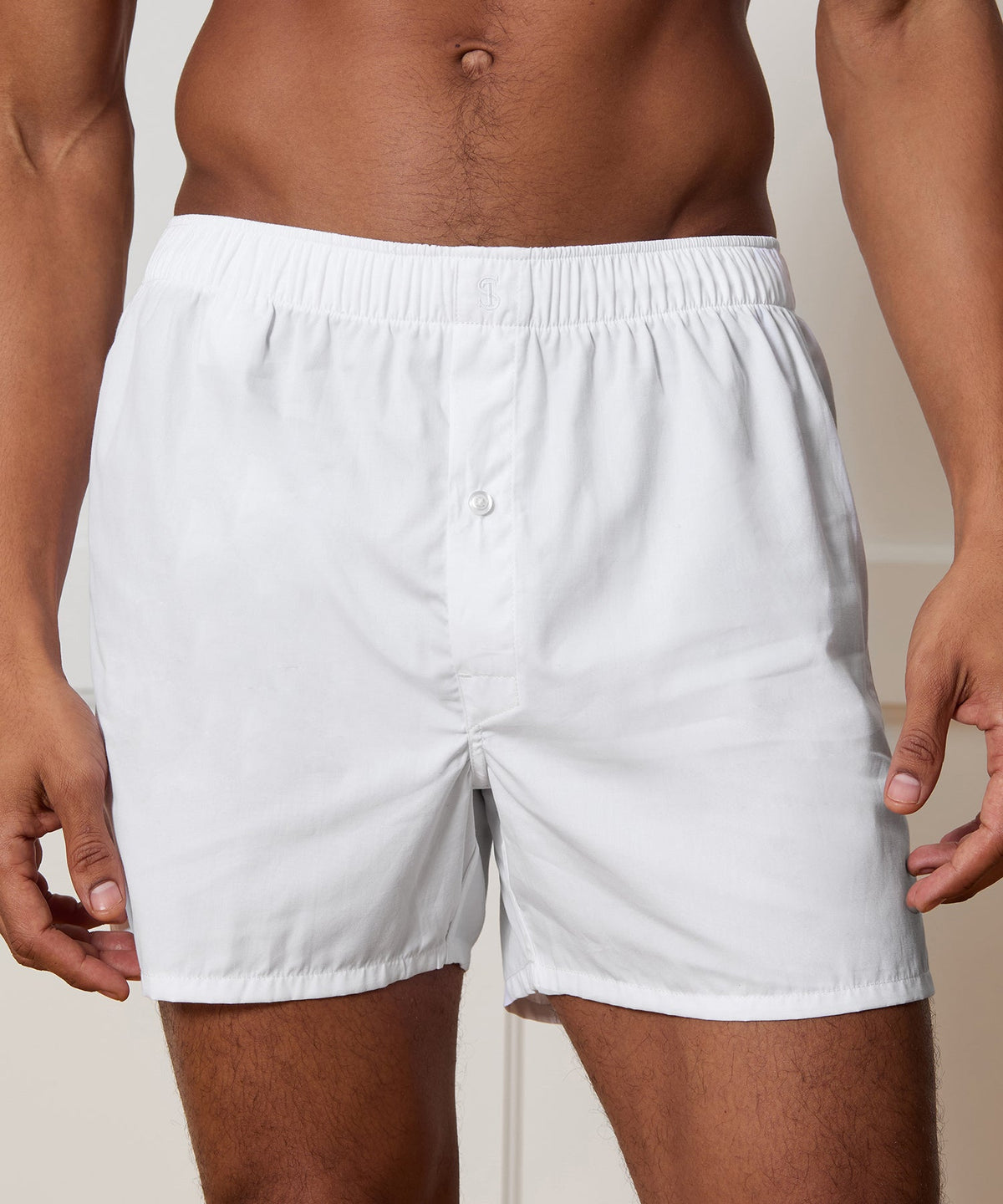 Portuguese Cotton Boxers - White