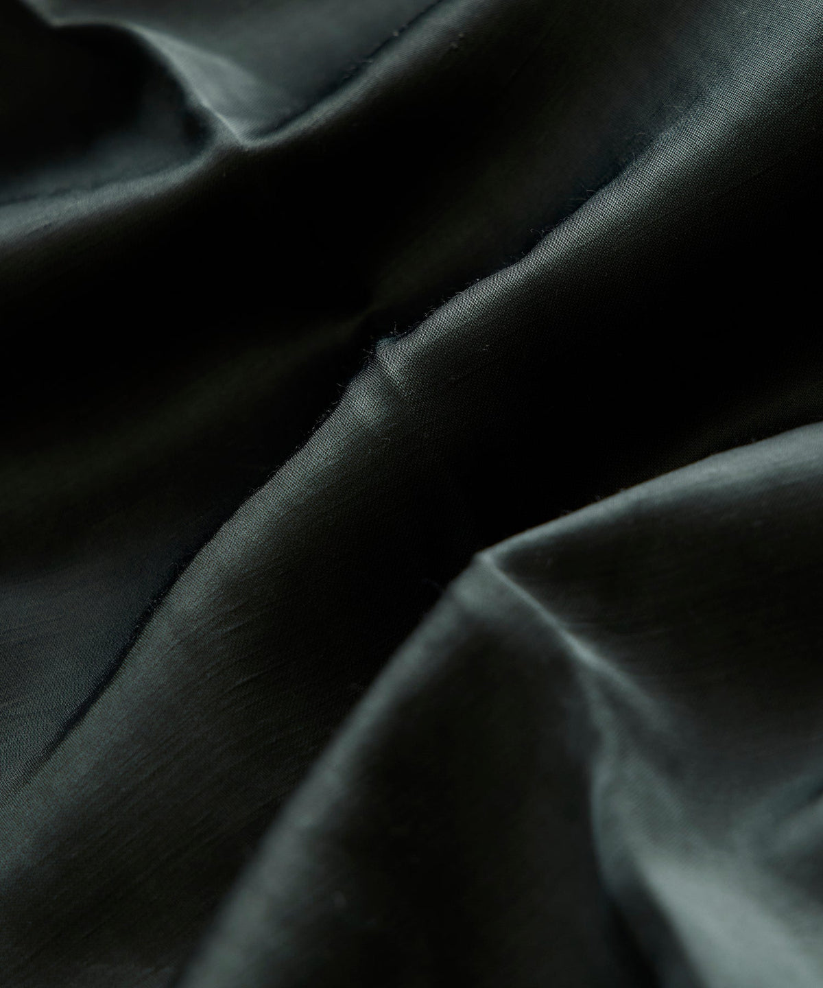 Italian Satin Wythe Trouser - Emerald Green