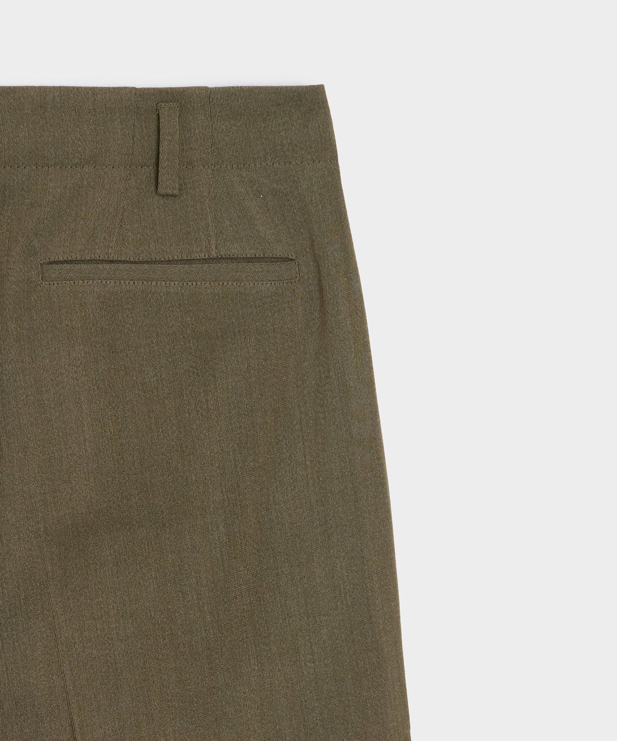Italian Cavalry Twill Hollywood Trouser - Surplus Olive