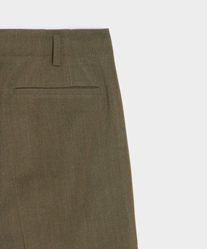 Italian Cavalry Twill Hollywood Trouser - Surplus Olive