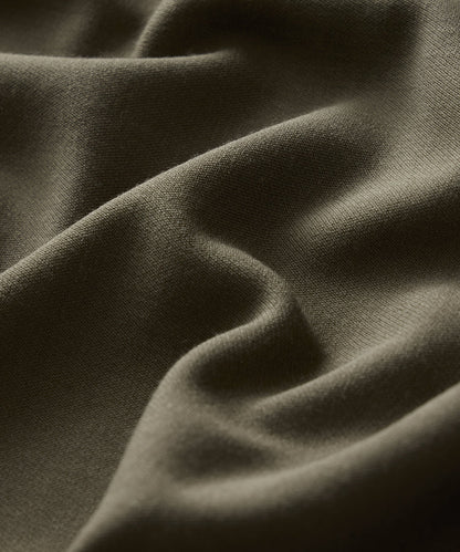 Italian Crepe Wool Shirt - Olive
