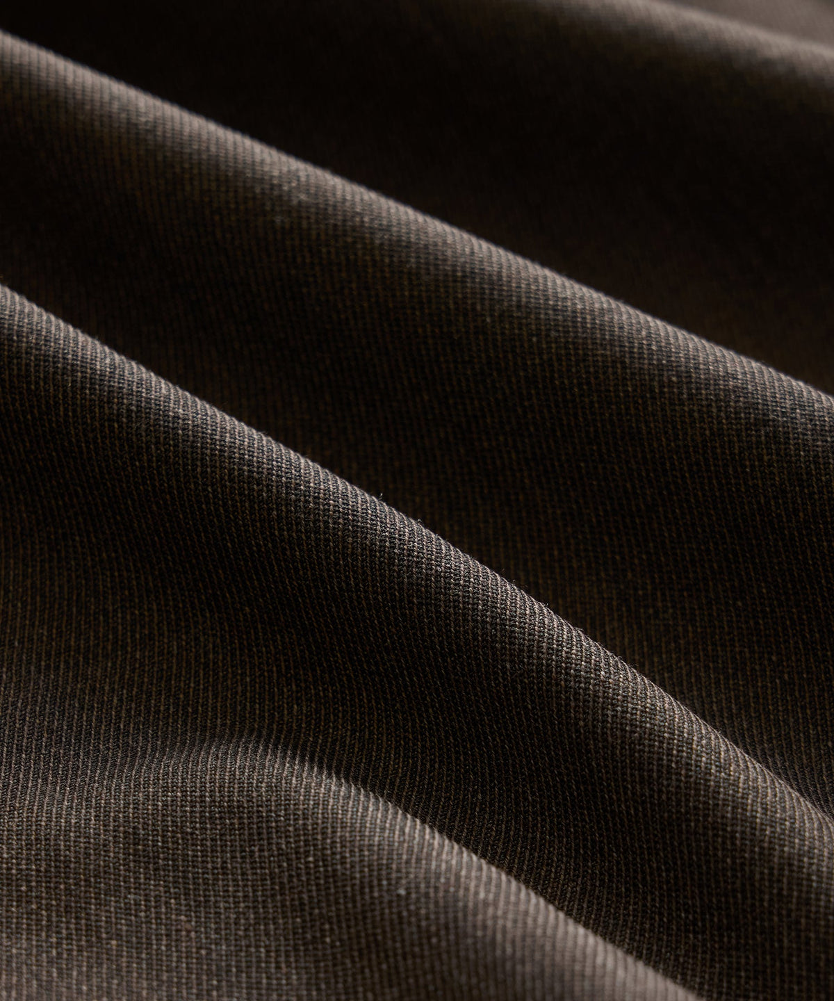 Italian Cavalry Twill Utility Shirt - Brown
