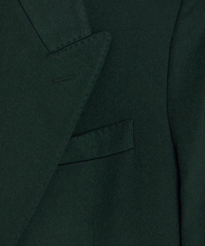 Italian Cashmere Wythe Blazer - Emerald Green