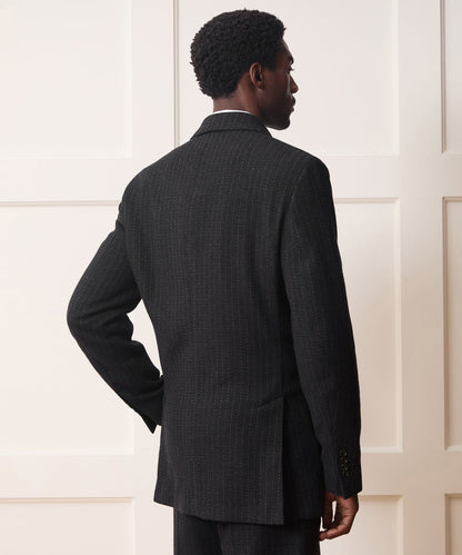 Italian Wool Cashmere Wythe Jacket - Charcoal