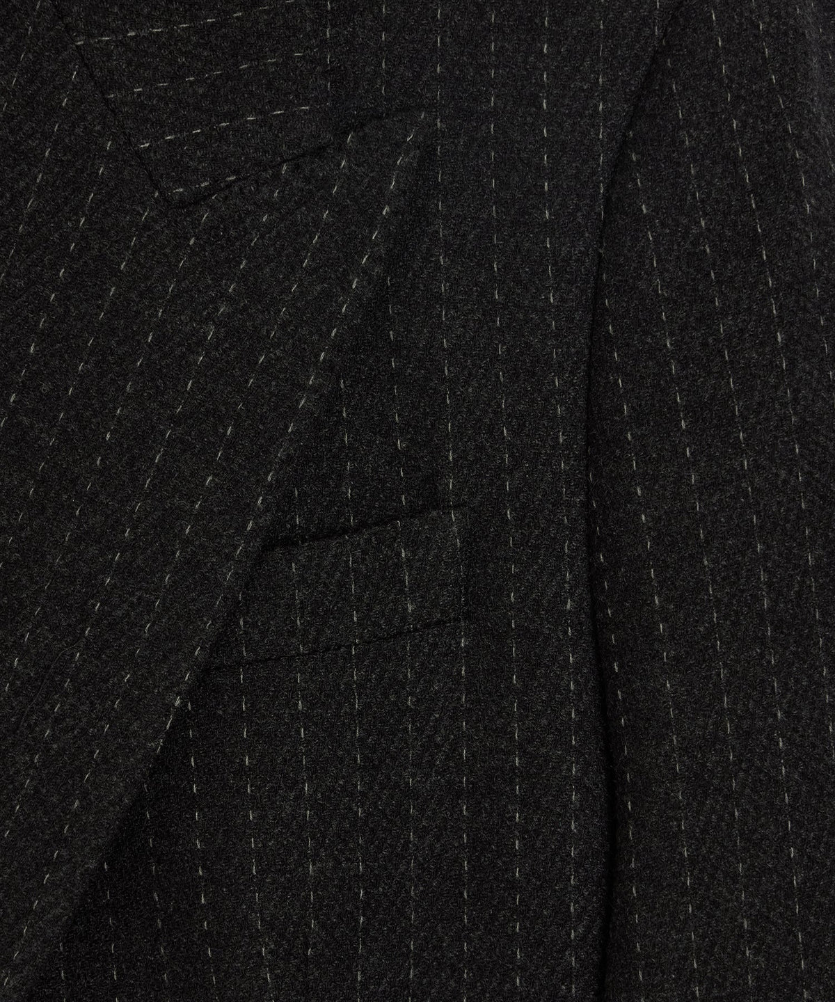 Italian Wool Cashmere Wythe Jacket - Charcoal