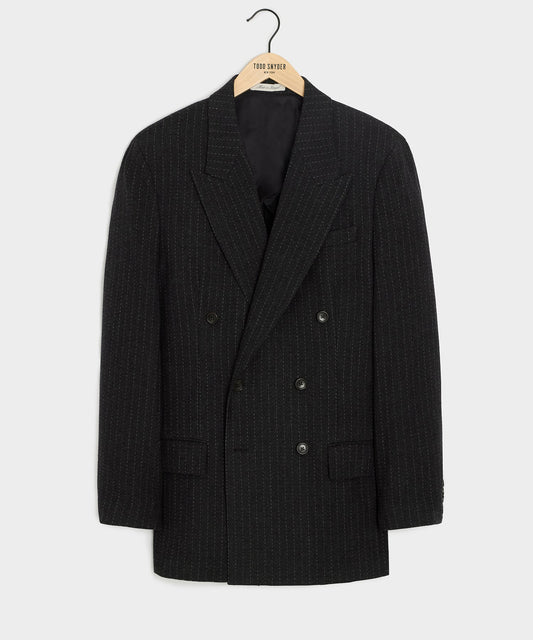 Italian Wool Cashmere Wythe Jacket - Charcoal