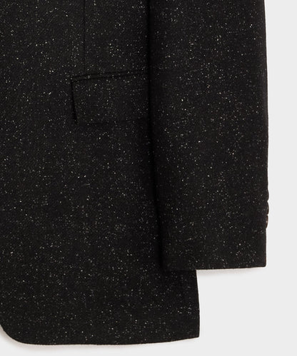 Italian Silk-Donegal Wythe Jacket - Charcoal