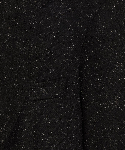 Italian Silk-Donegal Wythe Jacket - Charcoal