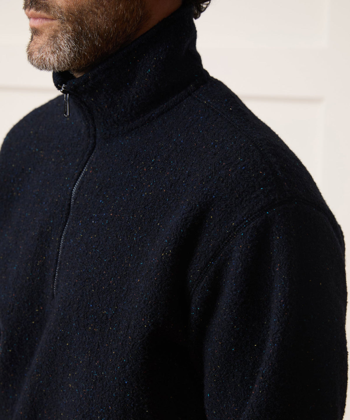 Donegal Fleece Quarter-Zip - Navy
