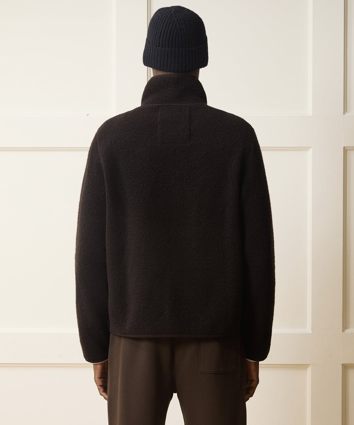 Italian Upstate Sherpa Jacket - Espresso Bean