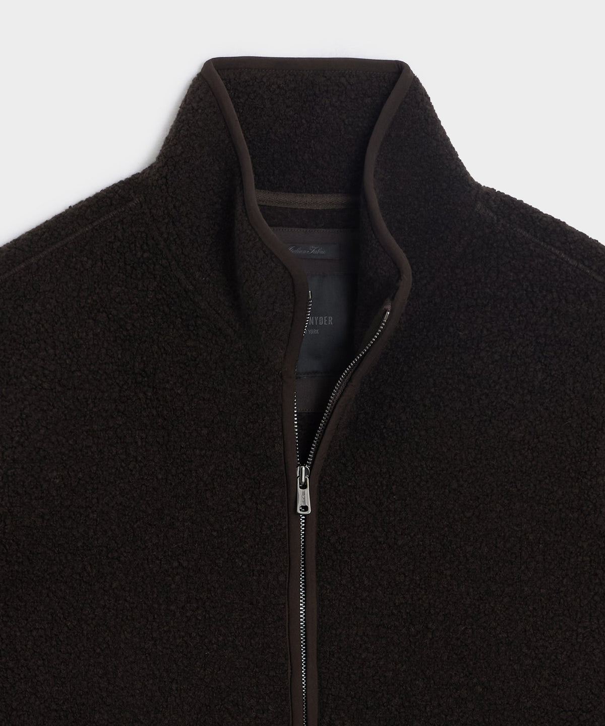Italian Upstate Sherpa Jacket - Espresso Bean