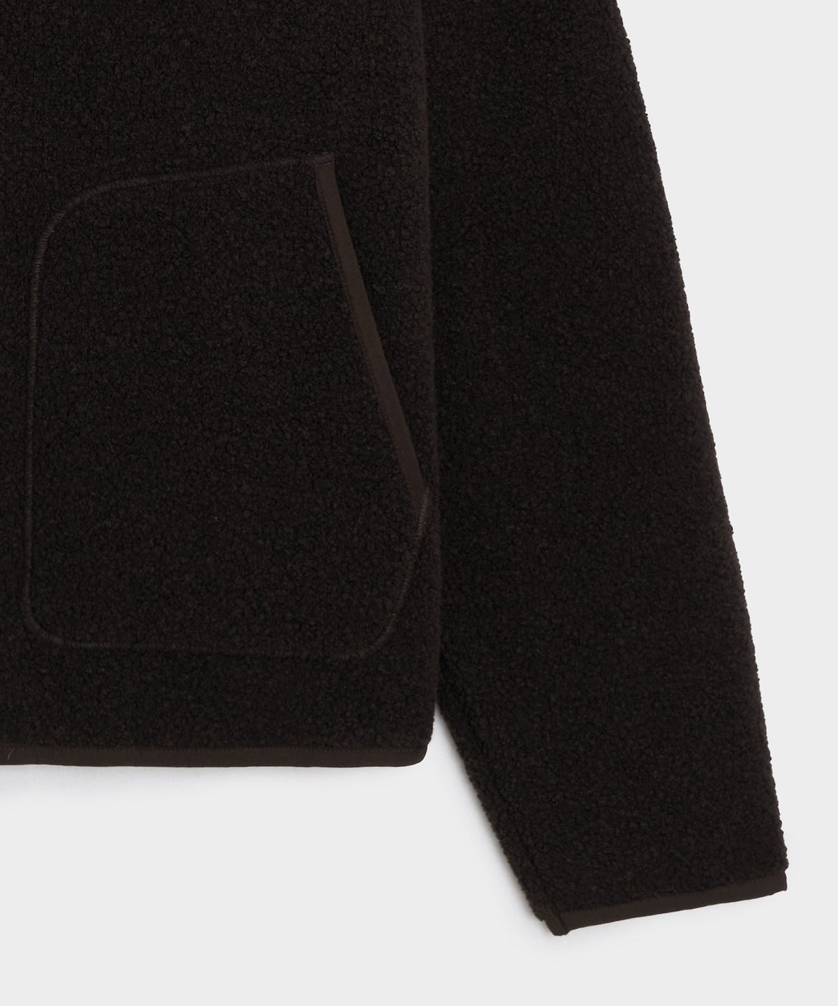 Italian Upstate Sherpa Jacket - Espresso Bean