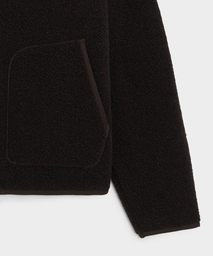 Italian Upstate Sherpa Jacket - Espresso Bean