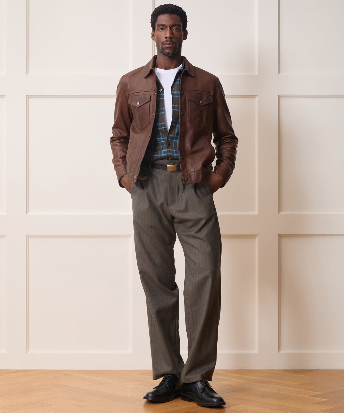 Lambskin Dylan Jacket - Pecan