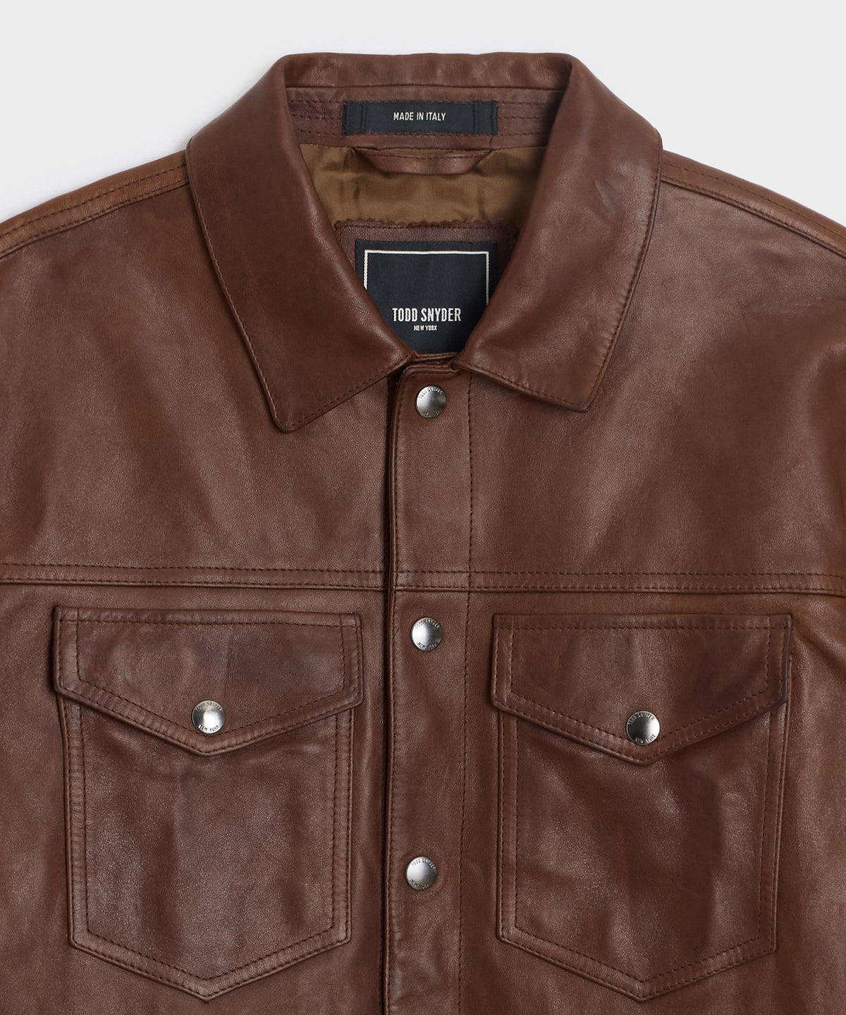 Lambskin Dylan Jacket - Pecan