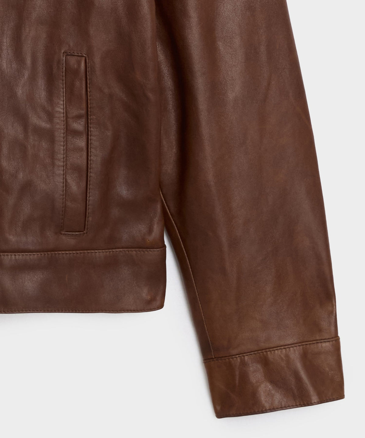 Lambskin Dylan Jacket - Pecan